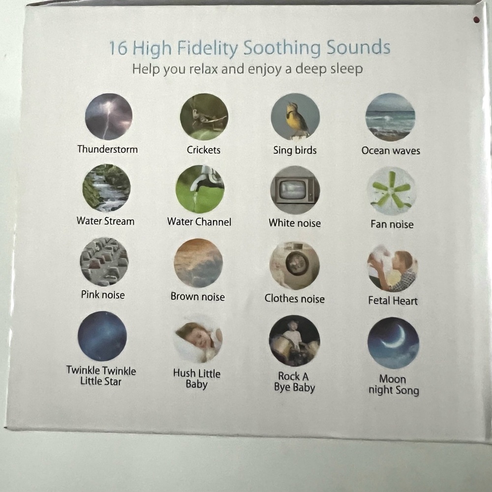 New Jack & Rose White Noise Sound Machine - Picture 3 of 3
